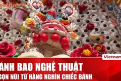 Bánh bao hấp trở thành tâm điểm tại triển lãm Tết Nguyên đán ở Bắc Kinh
