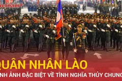 Quân nhân Lào tham gia A80 tâm sự về 2 tháng huấn luyện nghiêm ngặt 