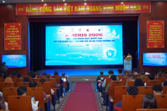 Quang cảnh hội thảo khoa học quốc gia “Trí tuệ nhân tạo cho Mật mã và An toàn thông tin” (AI4CRIS 2026). (Ảnh: PV/Vietnam+)
