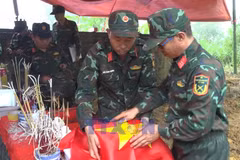 Đưa hai liệt sĩ trở về sau hơn 70 năm nằm lại trên đỉnh đèo Pha Đin