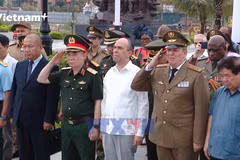 Việt Nam tri ân các chuyên gia quân sự Cuba hy sinh trong kháng chiến 