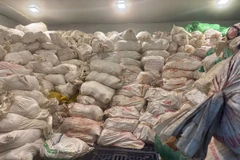 Kho cấp đông hàng chục tấn hàng hóa trong 4-6 tháng. (Ảnh: CAHN)