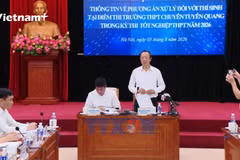 Thi lại ở Tuyên Quang: Thí sinh vẫn được xét tuyển đại học theo nguyện vọng đã đăng ký