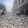 Cảnh đổ nát sau các cuộc không kích của Israel xuống thành phố Gaza ngày 31/5/2025. (Ảnh: THX/TTXVN)