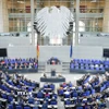 Quang cảnh một phiên họp Quốc hội Liên bang Đức ở Berlin. (Nguồn: THX/TTXVN)