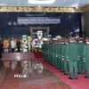 Quang cảnh lễ tang Đại tướng Lê Văn Dũng. (Ảnh: Xuân Khu/TTXVN)