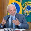 Tổng thống Brazil Luiz Inacio Lula da Silva phát biểu tại Brasilia. (Ảnh: THX/TTXVN)