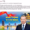 Bài viết với tiêu đề: “Việt Nam đang ở thời cơ ‘vàng’ của lịch sử, bước vào kỷ nguyên phát triển của đất nước đăng trên ấn phẩm điện tử của Báo Pasaxon, cơ quan ngôn luận của Trung ương Đảng Nhân dân Cách mạng Lào, số ra ngày 3/6/2025. (Ảnh: TTXVN phát)