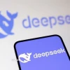 Biểu tượng mô hình trí tuệ nhân tạo Deepseek. (Nguồn: Reuters)