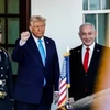Tổng thống Mỹ Donald Trump và Thủ tướng Israel Benjamin Netanyahu. (Nguồn: Getty Images)