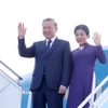 Tổng Bí thư Tô Lâm và Phu nhân rời thành phố Busan về nước, kết thúc tốt đẹp chuyến thăm cấp Nhà nước tới Hàn Quốc. (Ảnh: Thống Nhất/TTXVN)