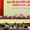Sáng 24/9/2025, tại Hà Nội, Đại hội đại biểu Đảng bộ Quốc hội lần thứ I, nhiệm kỳ 2025-2030 tiến hành Phiên trù bị và ngày làm việc thứ nhất của Đại hội. Chủ tịch Quốc hội Trần Thanh Mẫn chủ trì phiên trù bị. (Ảnh: Doãn Tấn/TTXVN)