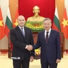 Chiều 25/11/2024, tại Trụ sở Trung ương Đảng, Tổng Bí thư Tô Lâm tiếp Tổng thống Cộng hòa Bulgaria Rumen Radev thăm chính thức Việt Nam. (Ảnh: Thống Nhất/TTXVN)