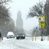 Thủ đô Washington DC phủ trắng trong cơn bão tuyết ngày 25/1/2026. (Ảnh: Ngọc Quang/TTXVN)