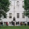 Khuôn viên Đại học Harvard ở Cambridge, bang Massachusetts, Mỹ. (Ảnh: THX/TTXVN)