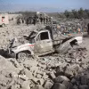 Thiệt hại sau cuộc không kích của Pakistan tại tỉnh Nangarhar, Afghanistan, ngày 22/2/2026. (Nguồn: THX/TTXVN)