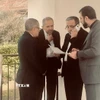 Phái đoàn Iran do Ngoại trưởng Abbas Araghchi (thứ 2, phải) dẫn đầu tới tham gia vòng đàm phán hạt nhân gián tiếp lần thứ ba với phía Mỹ tại Geneva (Thụy Sĩ) ngày 26/2/2026. (Nguồn: IRNA/TTXVN)