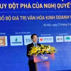 Phó Thủ tướng Chính phủ Mai Văn Chính phát biểu tại sự kiện. (Ảnh: Phương Lan/TTXVN)