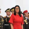 Tổng thống lâm thời Venezuela Delcy Rodriguez. (Nguồn: THX/TTXVN)