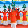 Múa truyền thống của đồng bào Chăm. (Ảnh: Nguyễn Thanh/TTXVN)