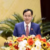 Giám đốc Sở Khoa học và Công nghệ Thanh Hóa Trần Duy Bình khẳng định các văn kiện đã được chuẩn bị công phu, kỹ lưỡng, khoa học, có nhiều điểm mới, có tầm chiến lược. (Ảnh: Hoa Mai/TTXVN)