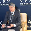 Chủ tịch kiêm Tổng Giám đốc USABC Brian McFeeters. (Ảnh: Ngọc Quang/TTXVN)
