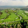 Một góc sân golf tại Bắc Ninh. (Ảnh: Danh Lam/TTXVN)