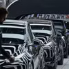 Những chiếc xe Model Y được chụp ảnh trong lễ khai trương nhà máy Gigafactory mới của Tesla dành cho xe điện tại Gruenheide, Đức. (Nguồn: Reuters)