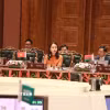 Thứ trưởng Bộ Ngoại giao Việt Nam Nguyễn Minh Hằng phát biểu tại hội nghị. (Ảnh: Ngọc Thúy/TTXVN)
