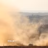 Xe tăng của quân đội Israel được triển khai tại Dải Gaza. (Nguồn: THX/TTXVN)