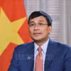 Thứ trưởng Thường trực Bộ Ngoại giao Nguyễn Minh Vũ. (Nguồn: TTXVN)