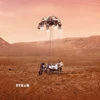 Tàu thám hiểm Perseverance của NASA hạ cánh xuống sao Hỏa. (Nguồn: THX/TTXVN)