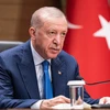Tổng thống Thổ Nhĩ Kỳ Recep Tayyip Erdogan. (Nguồn: AA/TTXVN)