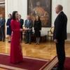 Đại sứ Việt Nam tại Bulgaria trình thư ủy nhiệm lên Tổng thống Bulgaria Rumen Radev. (Ảnh: Việt Thắng/TTXVN)