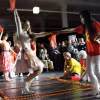 Cuộc thi múa sạp Việt Nam, thu hút sự quan tâm và tham gia nhiệt tình của khách mời quốc tế. (Ảnh: Phương Hoa/Vietnam+)