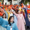 Chính phủ ban hành Nghị quyết số 90/NQ-CP về dự thảo Nghị quyết của Quốc hội về một số cơ chế, chính sách đột phá phát triển văn hóa Việt Nam. (Ảnh: Trung Tuyến/TTXVN)