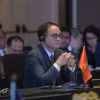 Thứ trưởng Bộ Nội vụ Vũ Chiến Thắng tham dự và phát biểu tại hội nghị. (Ảnh: Hằng Linh/TTXVN)