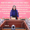 Bà Bùi Thị Quỳnh Vân, Ủy viên Trung ương Đảng, Phó Trưởng Ban Tổ chức Trung ương phát biểu. (Ảnh: An Đăng/TTXVN)