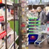 Người dân mua sắm tại siêu thị ở Berlin, Đức. (Ảnh: THX/TTXVN)