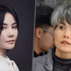 Nữ ca sỹ nổi tiếng Hong Kong Vương Phi (trái) và chủ quán "phở treo" ở Hà Nội, chị Nguyễn Thị Cát Lệ. (Nguồn: SCMP)