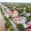 Thị trấn Cồn, Hải Hậu, tỉnh Nam Định. (Ảnh: Phạm Kiên/TTXVN)