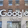 Biểu tượng Google tại văn phòng ở New York, Mỹ. (Nguồn: Kyodo/TTXVN)