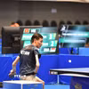 Vận động viên Phạm Thế Tiến giành chiến thắng 3-1 trước đối thủ Indonesia ở bán kết bóng bàn đơn nam để vào tranh chung kết ngày 23/1. (Nguồn: TTXVN phát)