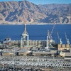 Cảng biển Eilat ở miền nam Israel. (Ảnh: TTXVN phát)