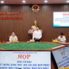 Phó Chủ tịch Ủy ban Nhân dân tỉnh Quảng Ngãi Đỗ Tâm Hiển phát biểu. (Ảnh: Lê Phước Ngọc/TTXVN)