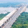 Một đoạn thuộc dự án mở rộng đoạn cao tốc Thành phố Hồ Chí Minh-Long Thành đã được bêtông ximăng. (Ảnh: Công Phong/TTXVN)