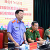 Phó Viện trưởng Viện Kiểm sát Nhân dân thành phố Hà Nội Nguyễn Văn Dũng. (Ảnh: Phạm Kiên/TTXVN)