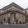 Tòa nhà Ngân hàng Trung ương Anh ở London. (Nguồn: THX/TTXVN)