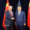 Chủ tịch Trung Quốc Tập Cận Bình điện đàm với Tổng thống Mỹ Donald Trump