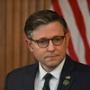 Chủ tịch Hạ viện Mỹ Mike Johnson. (Ảnh: AFP/TTXVN)